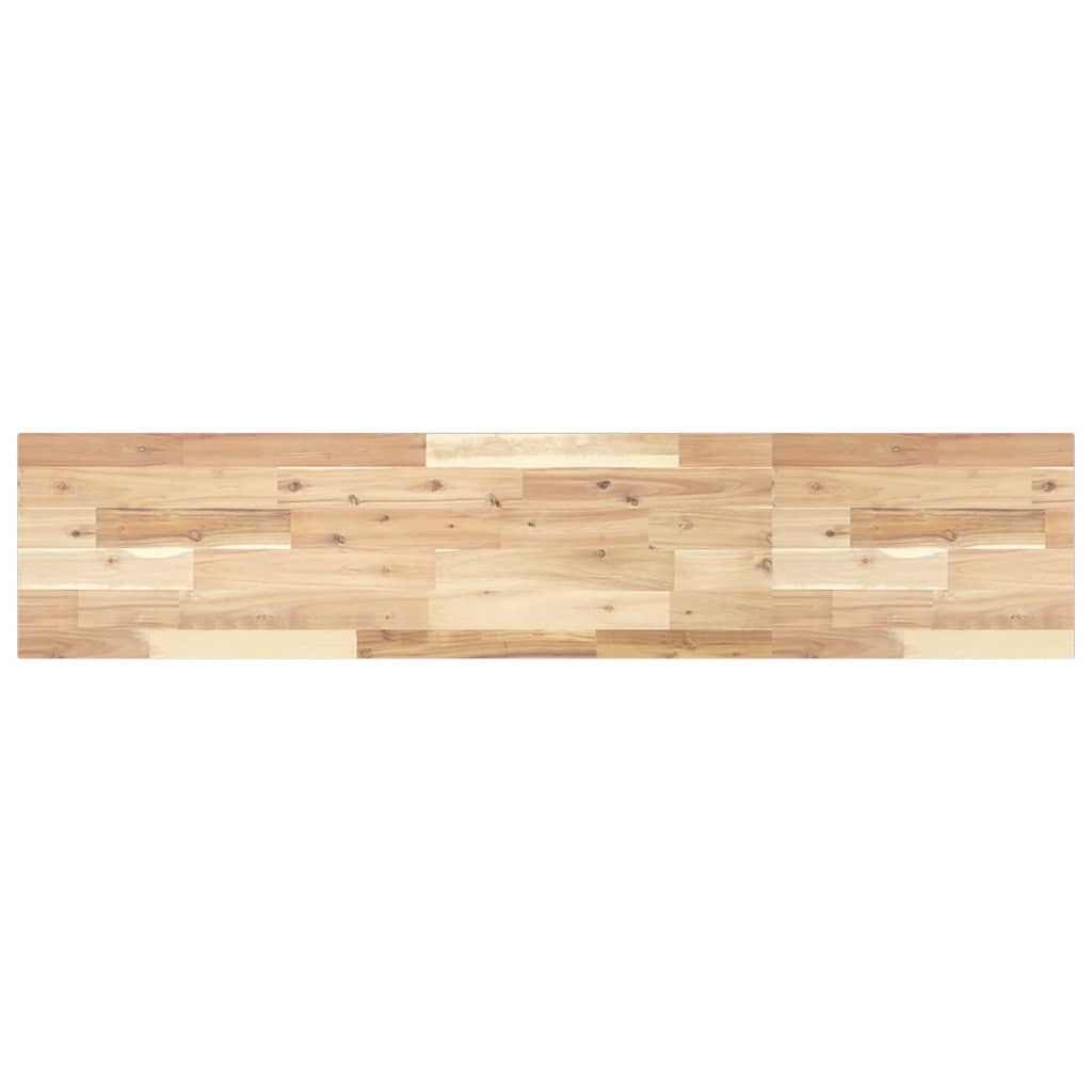 Bordplate 140x30x2 cm rektangulær heltre akasie