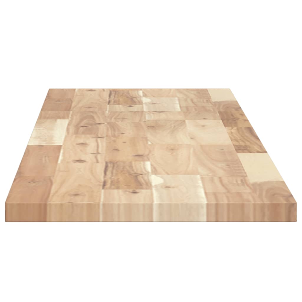 Bordplate 140x30x2 cm rektangulær heltre akasie