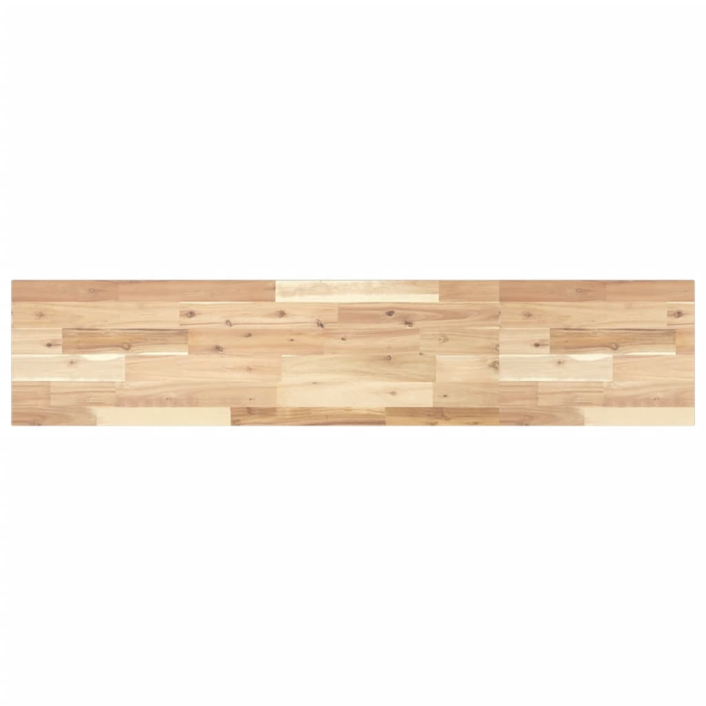 Bordplate 160x30x2 cm rektangulær heltre akasie