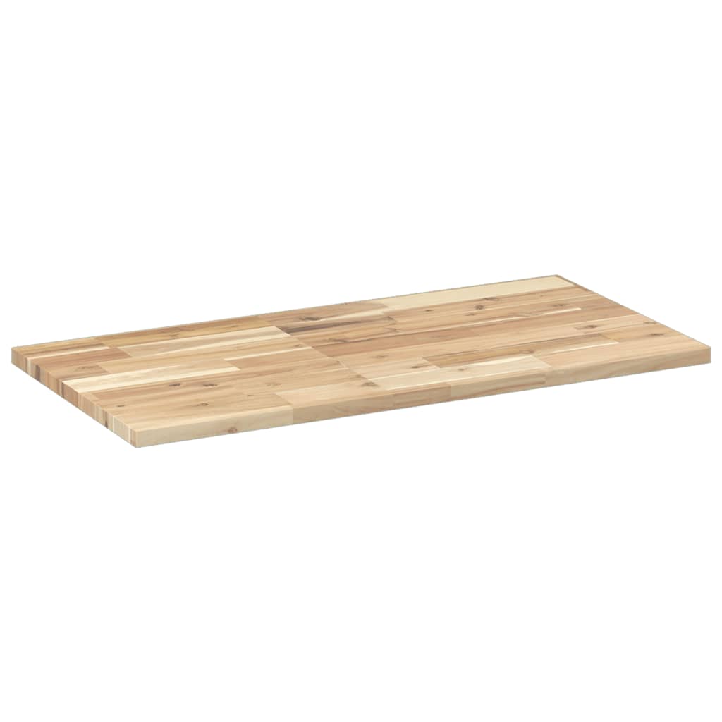 Bordplate 60x40x2 cm rektangulær heltre akasie