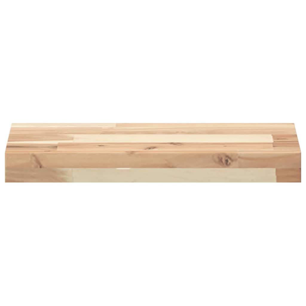 Bordplate 60x20x4 cm rektangulær heltre akasie