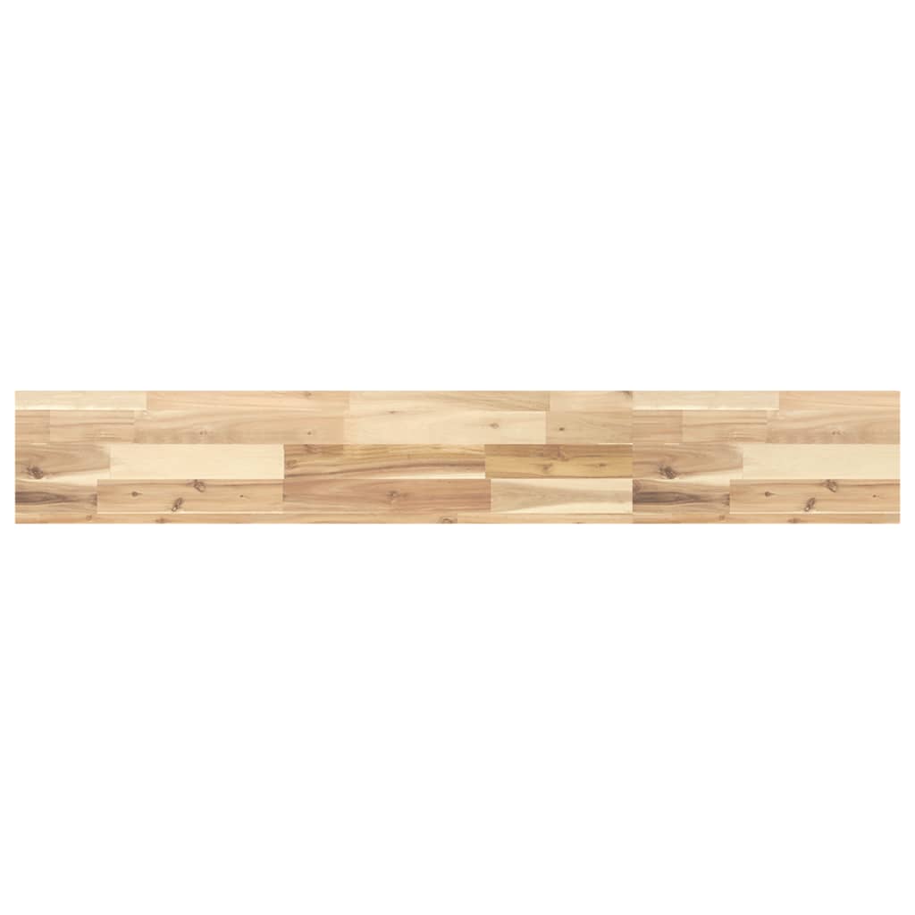 Bordplate 160x20x4 cm rektangulær heltre akasie