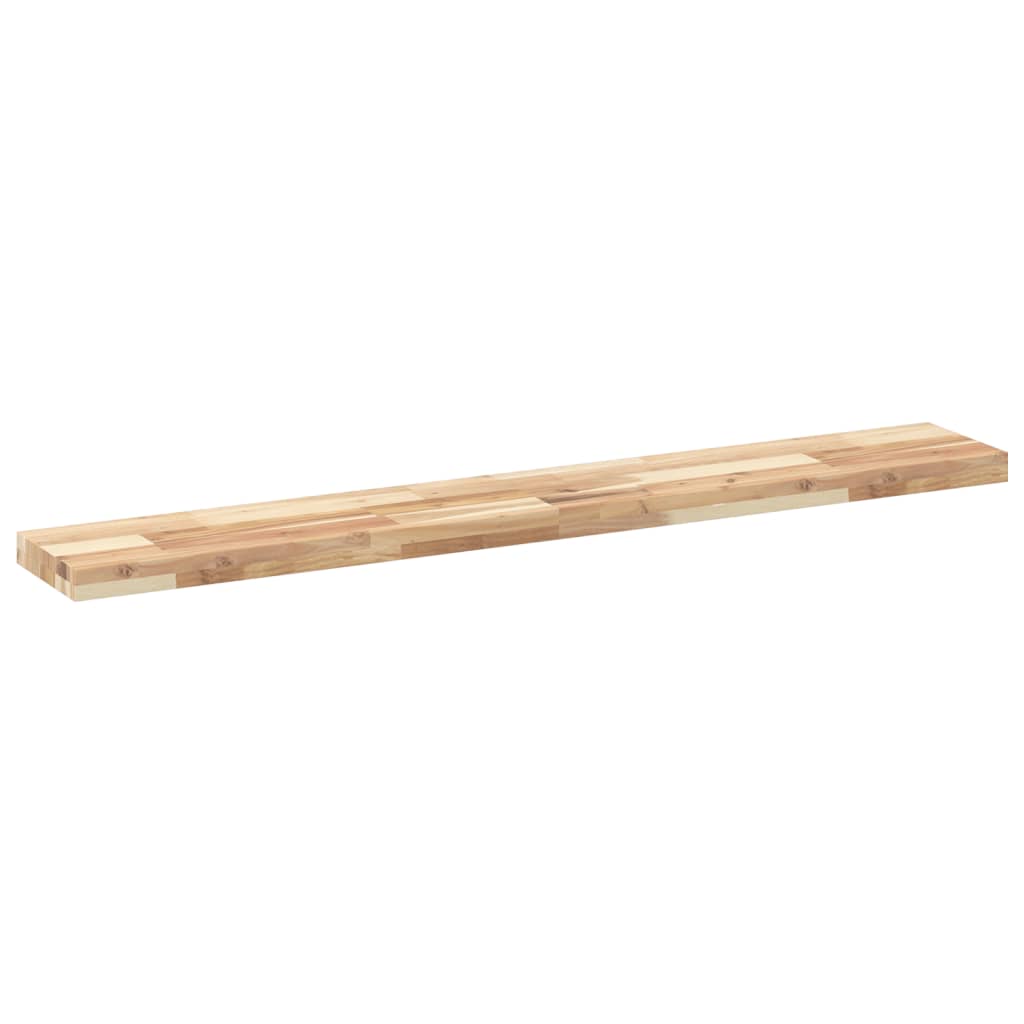 Bordplate 160x20x4 cm rektangulær heltre akasie