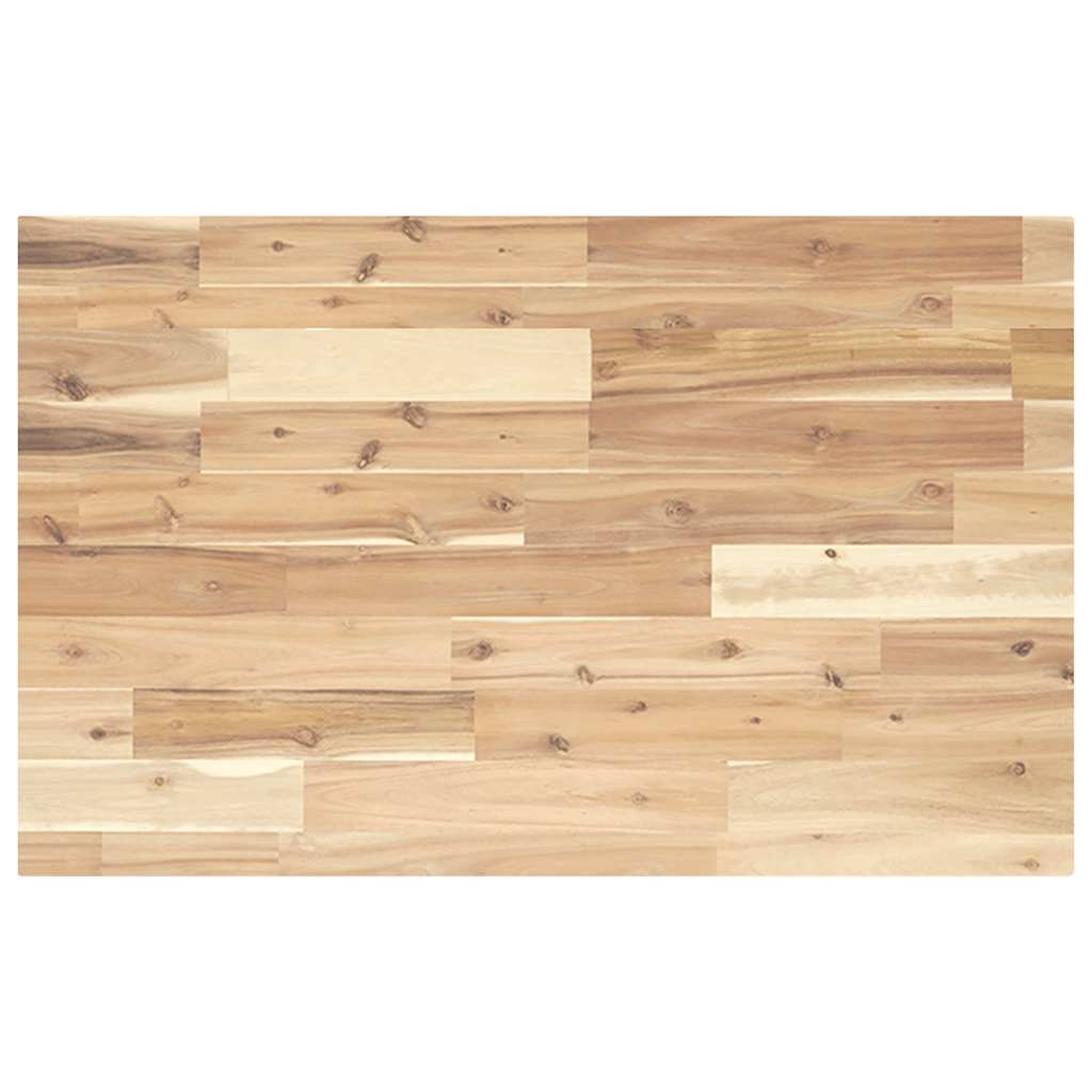 Bordplate rektangulær 60x50x4 cm heltre akasie
