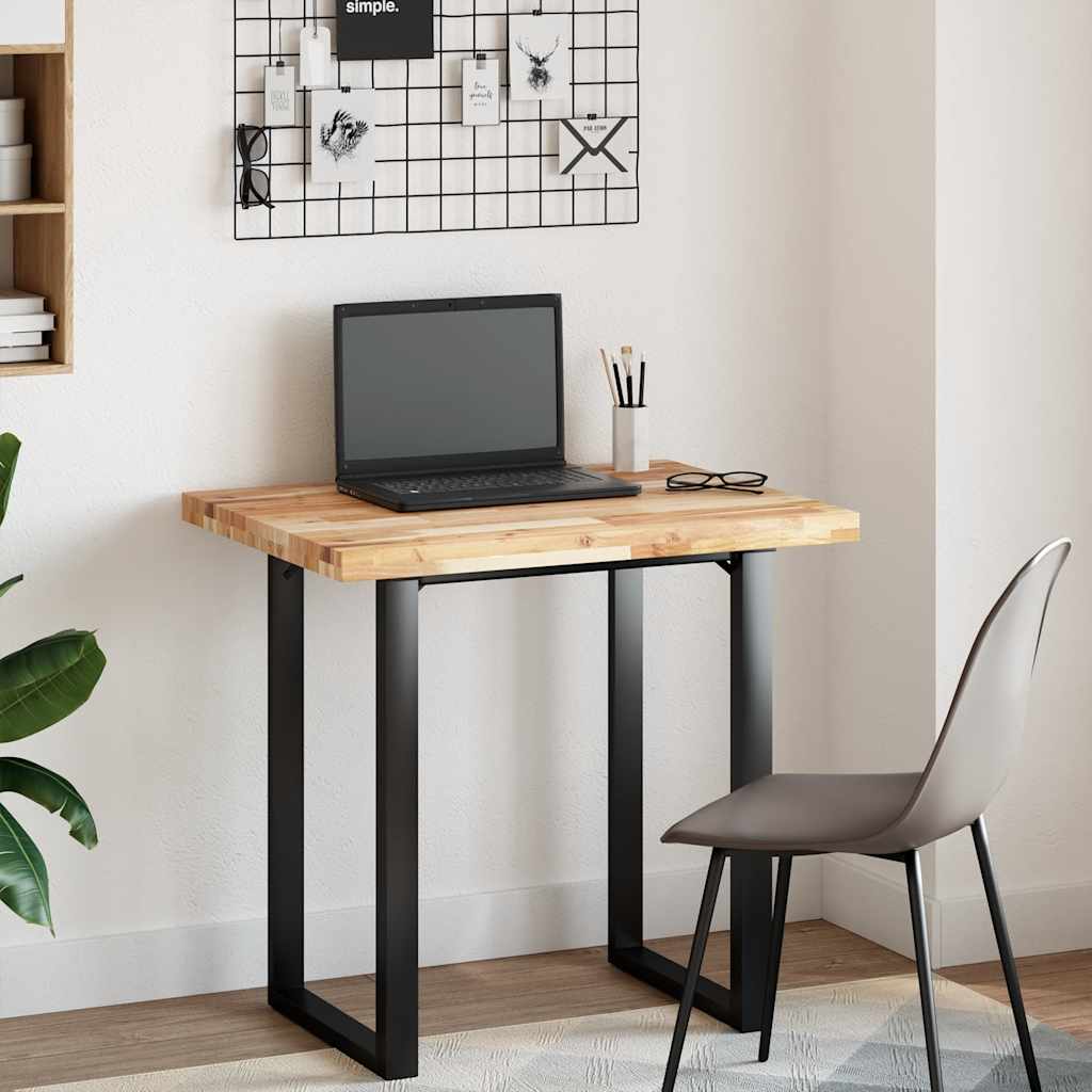 Bordplate rektangulær 100x60x4 cm heltre akasie