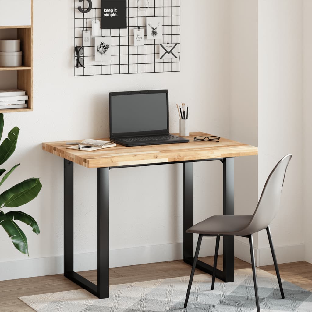 Bordplate rektangulær 80x70x4 cm heltre akasie