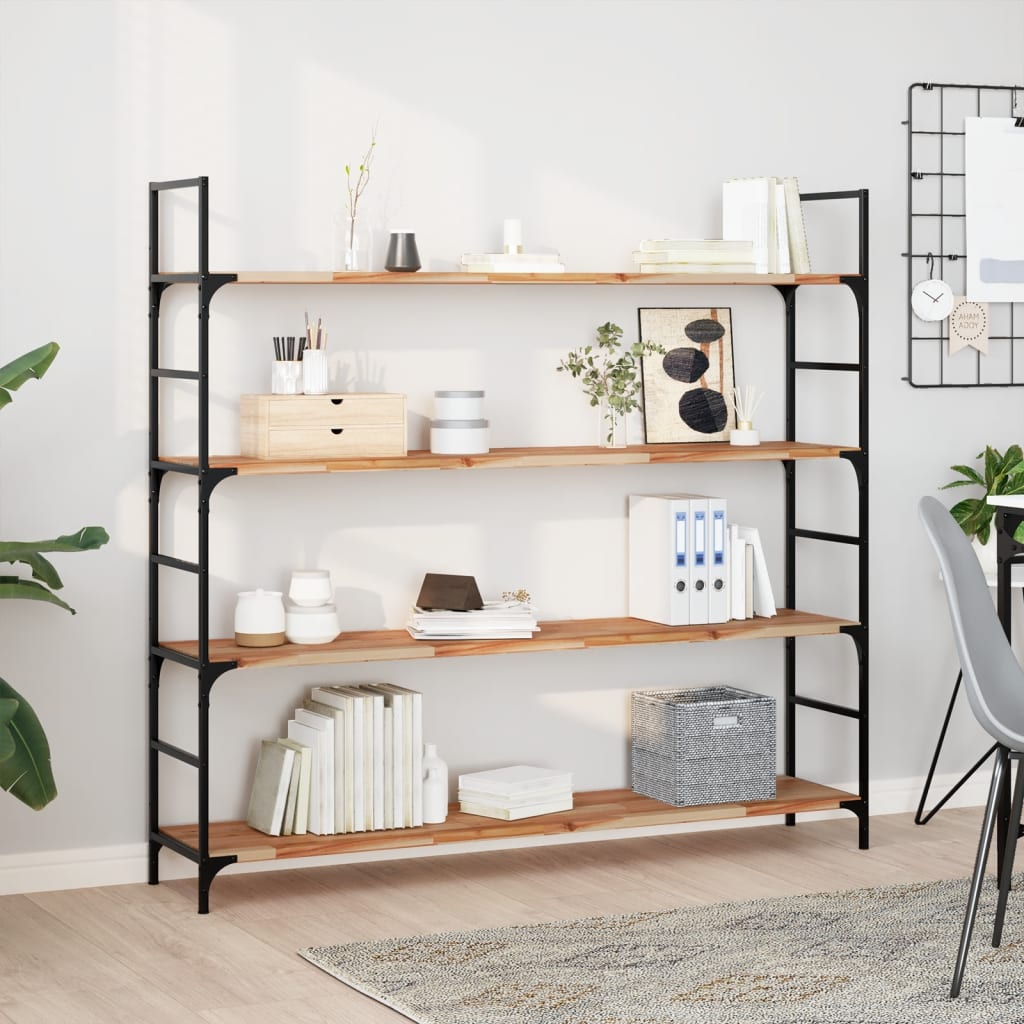 Bordplate rektangulær 120x30x2 cm heltre akasie