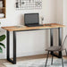 Bordplate rektangulær 140x50x2 cm heltre akasie