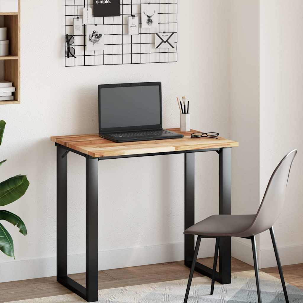 Bordplate rektangulær 100x60x2 cm heltre akasie