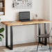 Bordplate rektangulær 120x60x4 cm heltre akasie