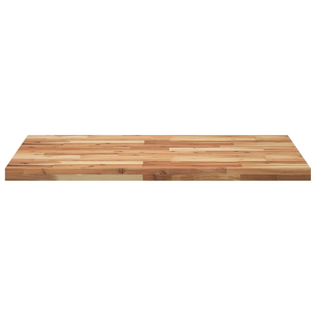 Bordplate rektangulær 100x70x4 cm heltre akasie