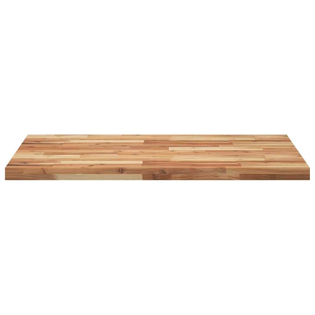Bordplate rektangulær 120x70x4 cm heltre akasie
