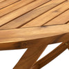 Hagespisegruppe 7 deler beige stoff og heltre