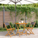 Bistrosett 3 deler antrasitt stoff og heltre