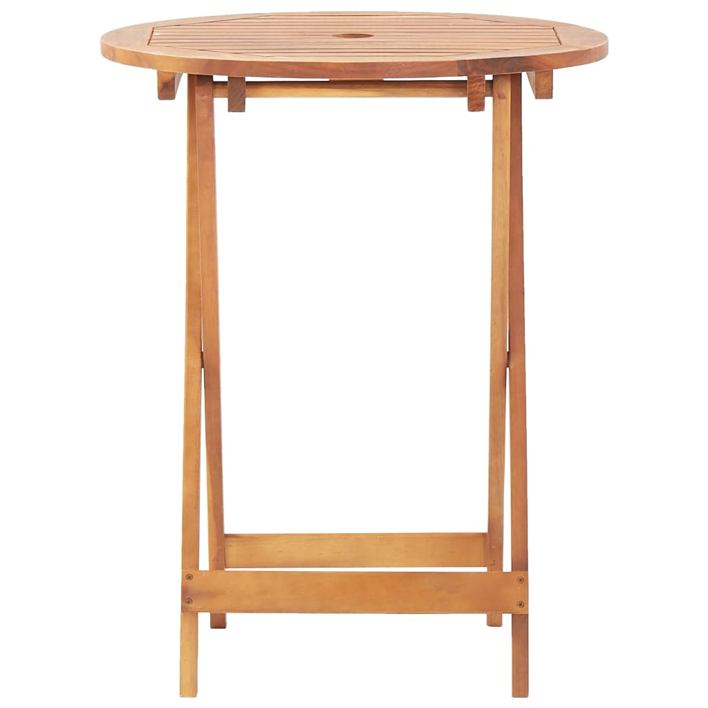 Bistrosett 3 deler beige polyrotting og heltre