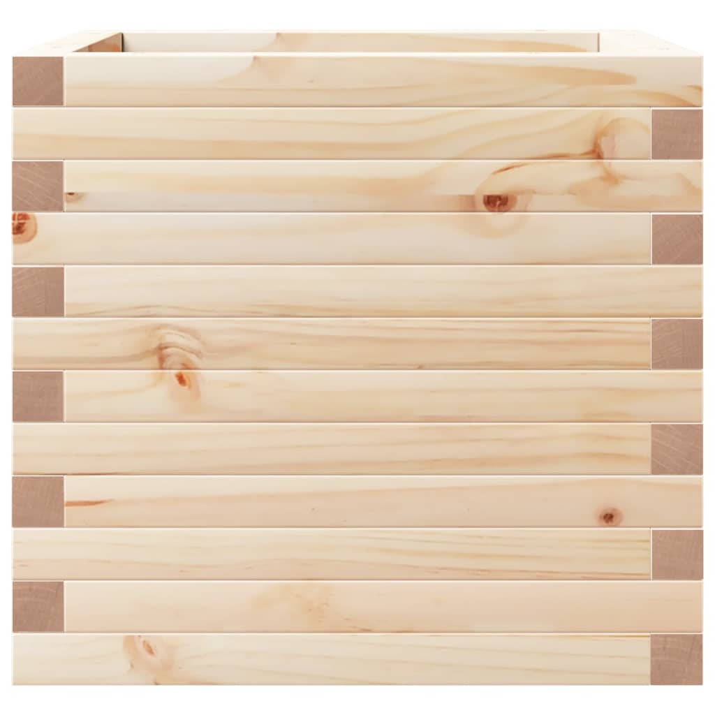 Plantekasse 50x50x46 cm heltre furu