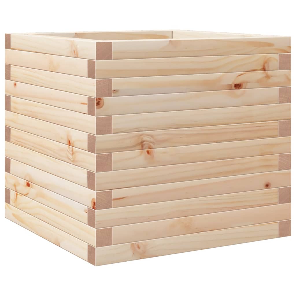 Plantekasse 50x50x46 cm heltre furu