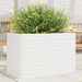 Plantekasse hvit 70x40x46 cm heltre furu
