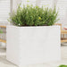 Plantekasse hvit 90x60x68,5 cm heltre furu