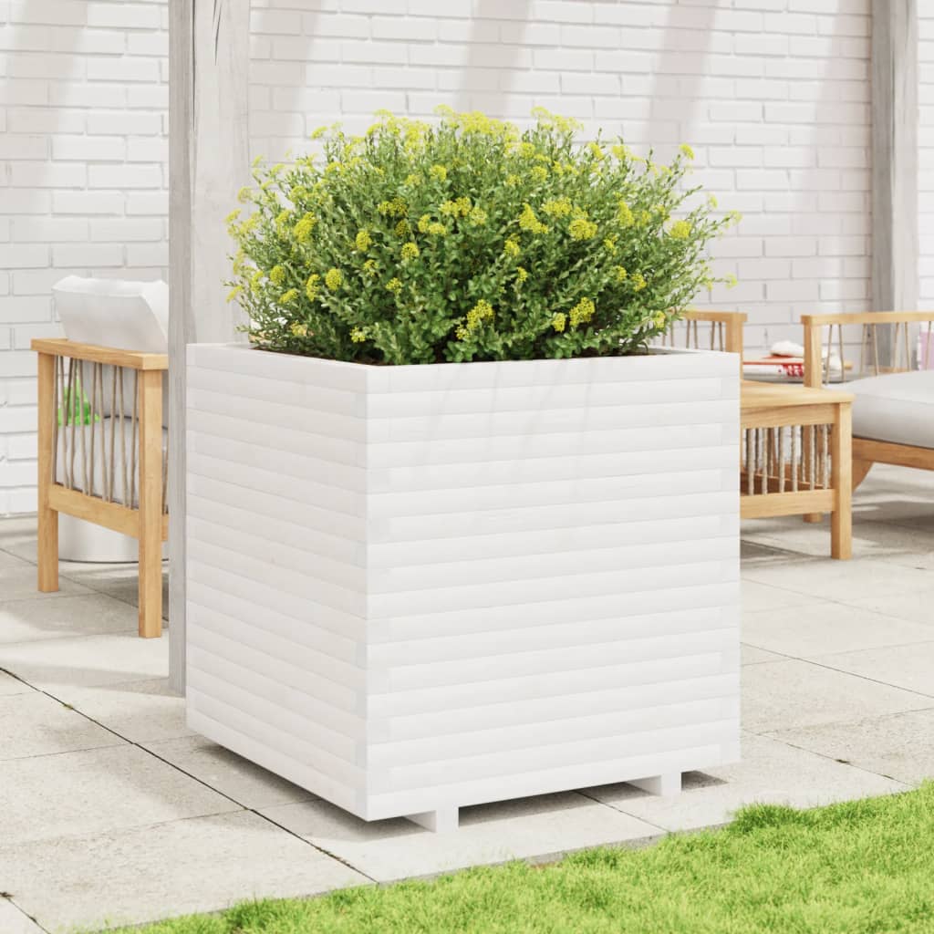 Plantekasse 70x70x72,5 cm heltre furu