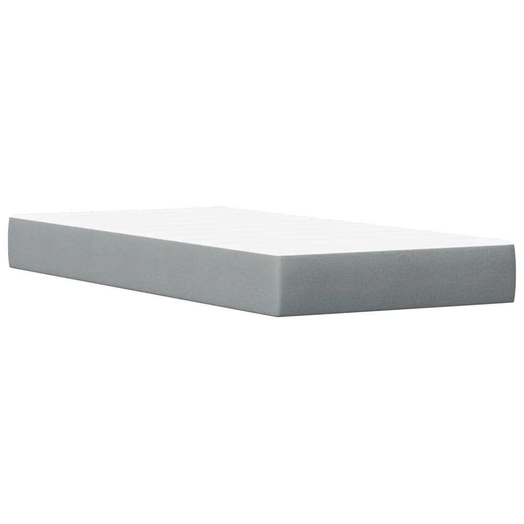 Seng med skuffer og madrass hvit 90x190 cm heltre furu