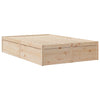 Seng med madrass 120x200 cm heltre furu