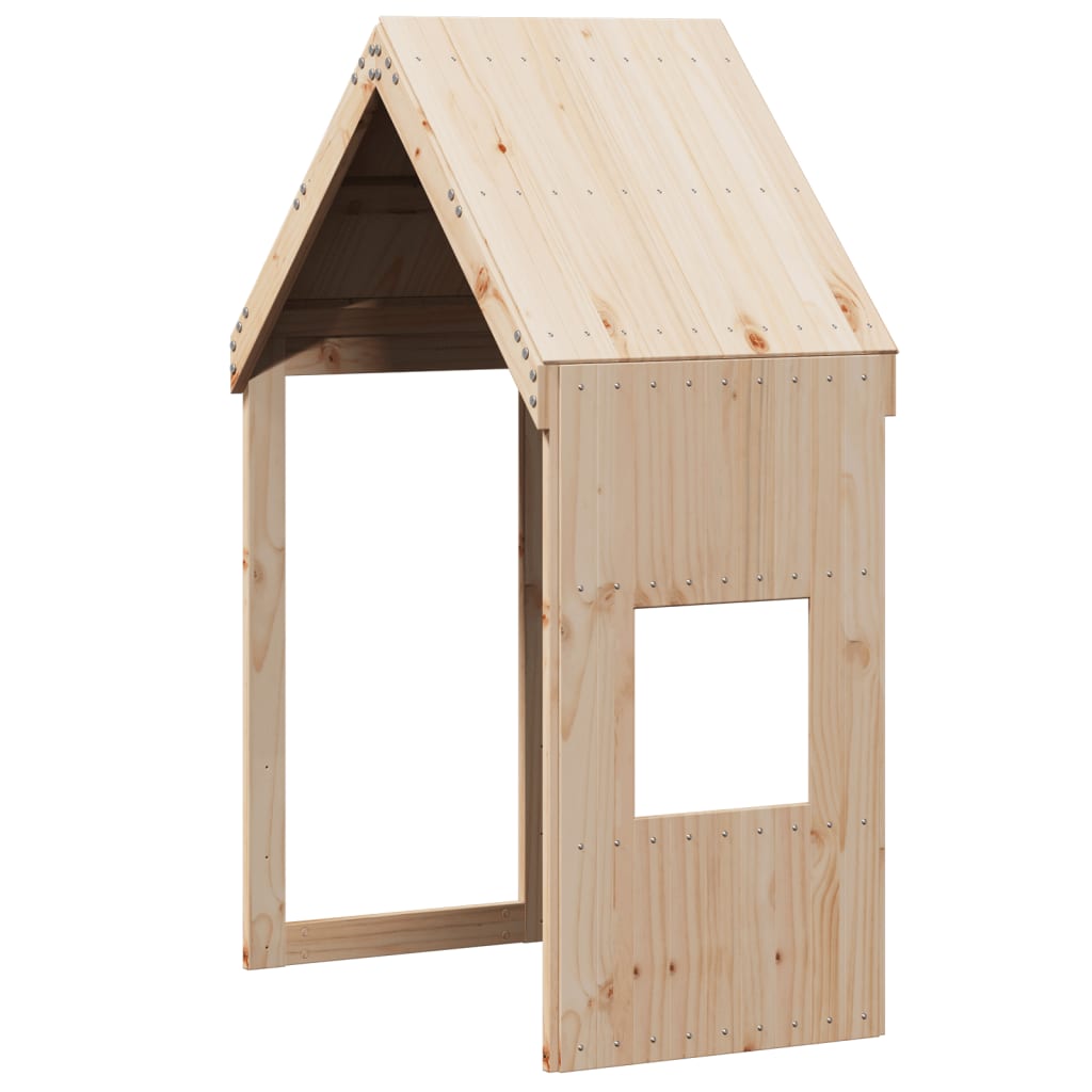 Køyeseng med tak 75x190 cm heltre furu