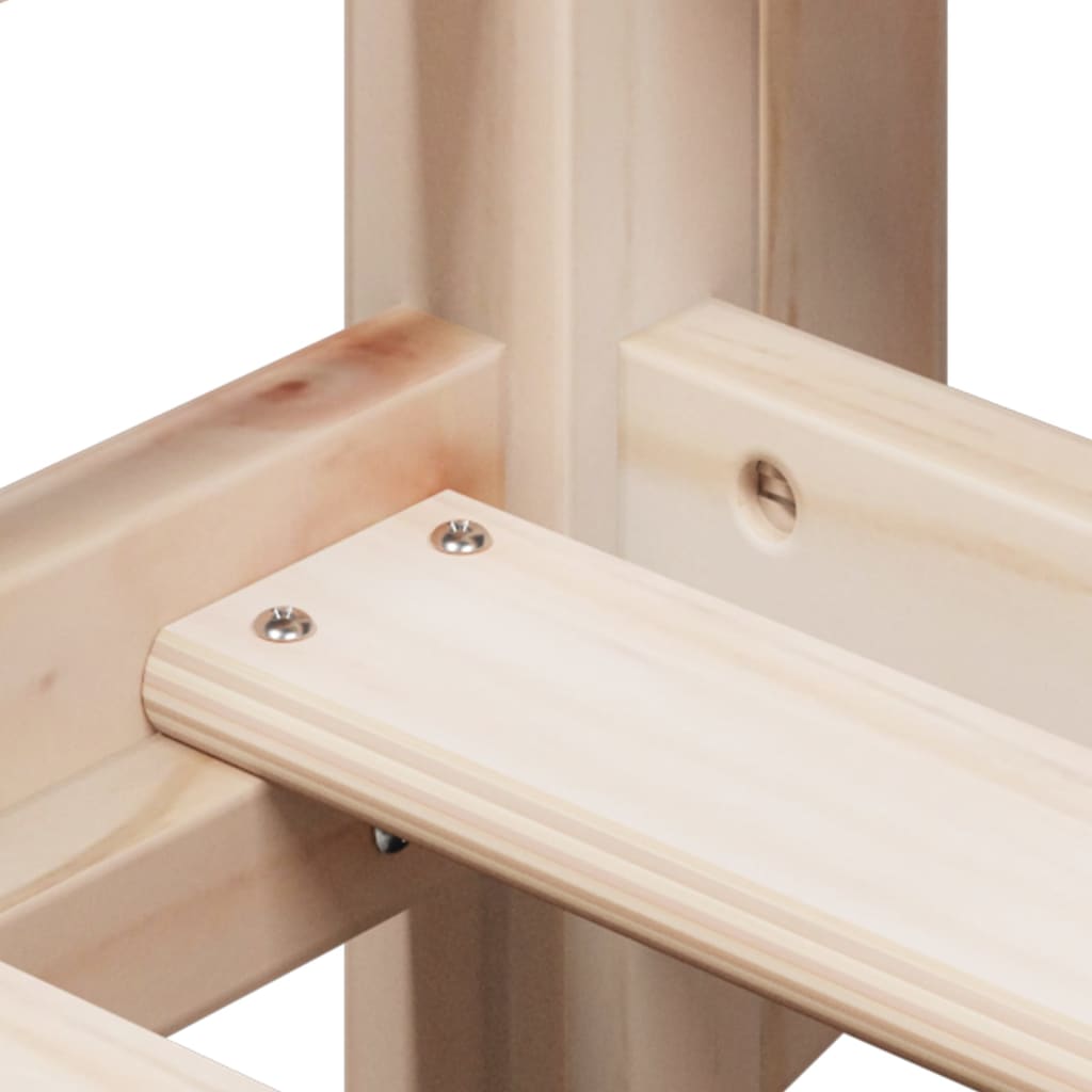 Køyeseng uten madrass 90x190 cm heltre furu