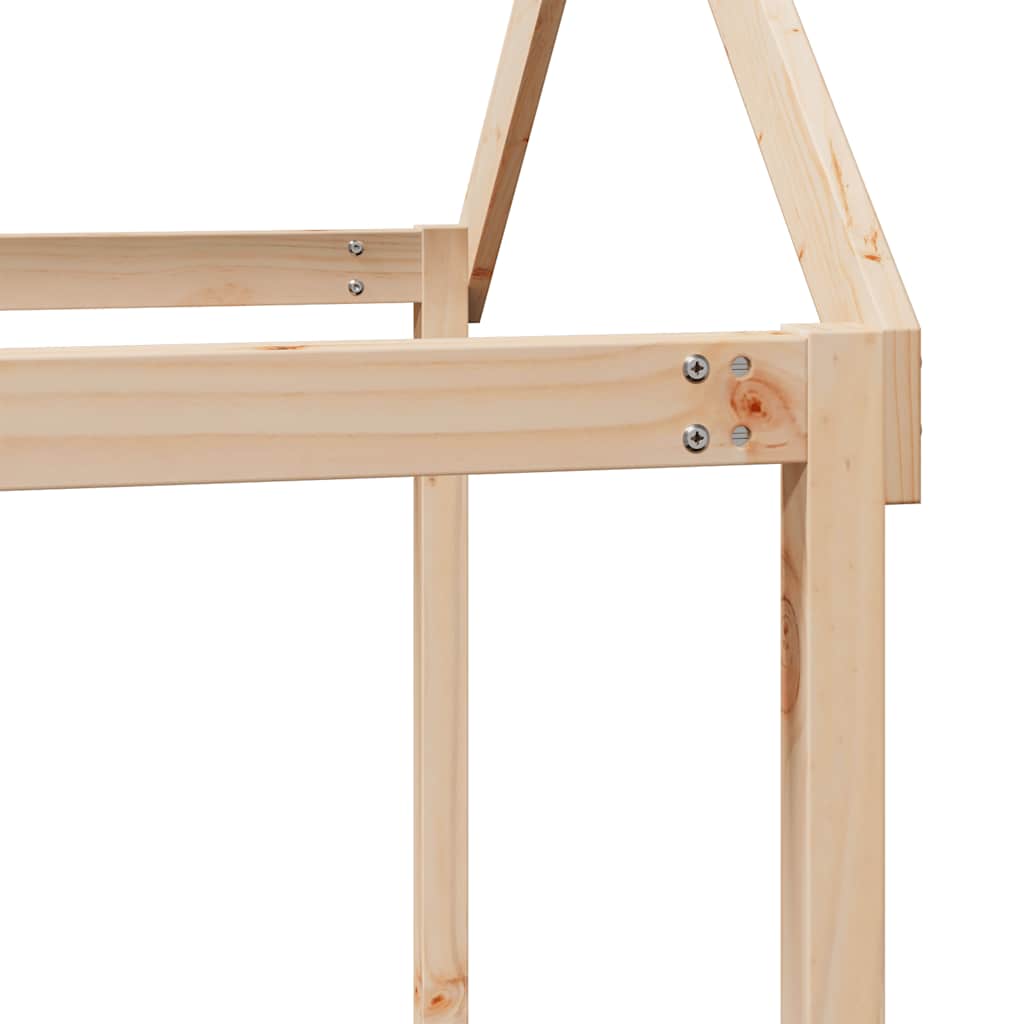 Køyeseng uten madrass 90x200 cm heltre furu