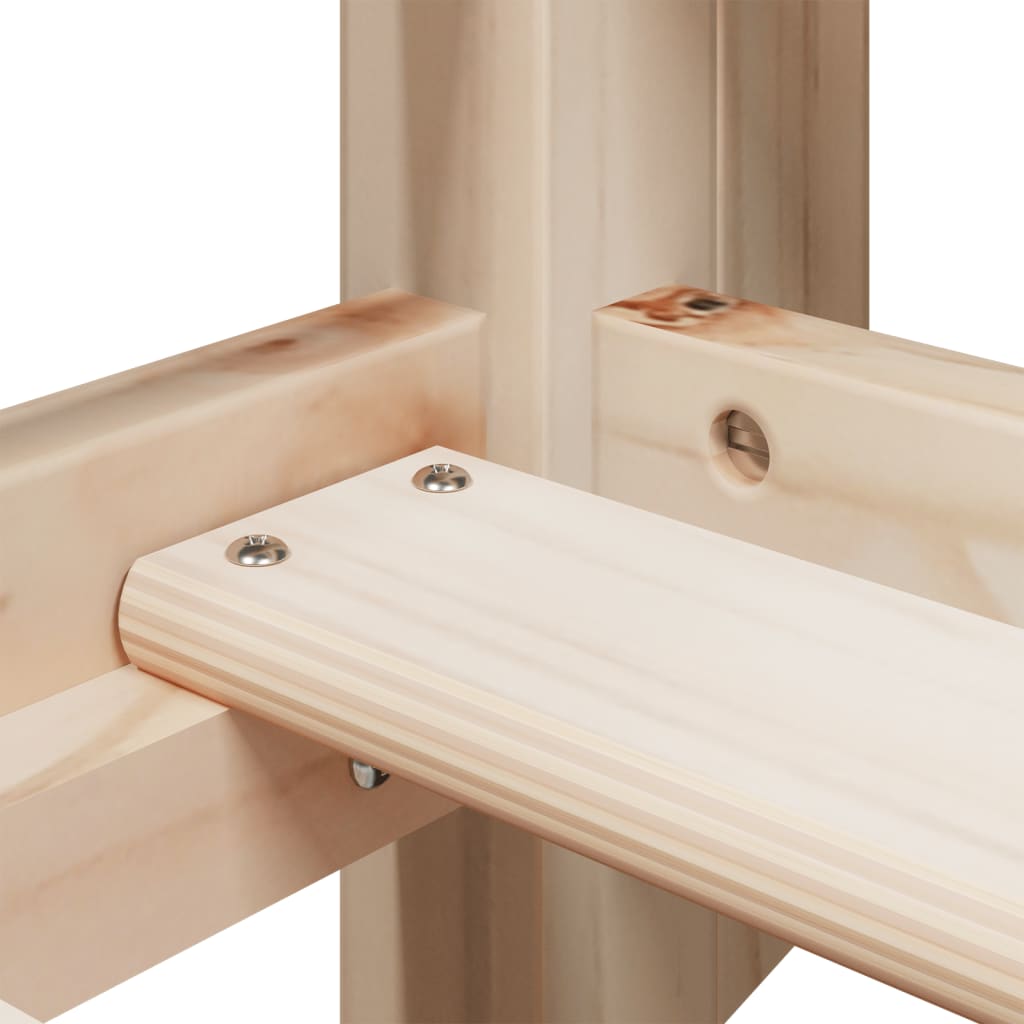 Køyeseng uten madrass 90x200 cm heltre furu