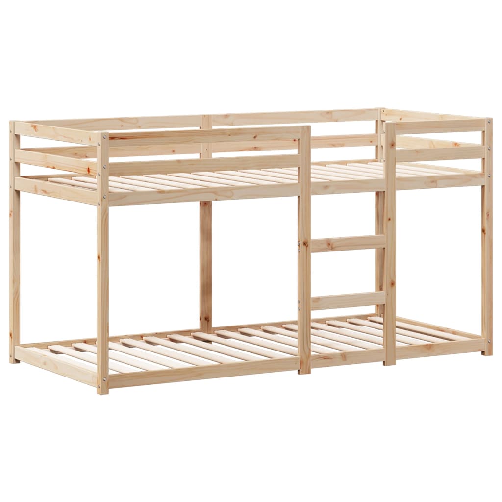 Køyeseng med tak 80x200 cm heltre furu