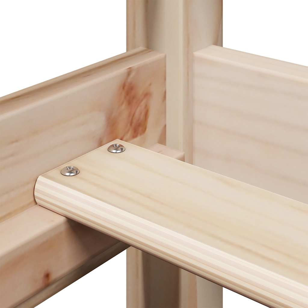 Dagseng med tak 90x190 cm heltre furu