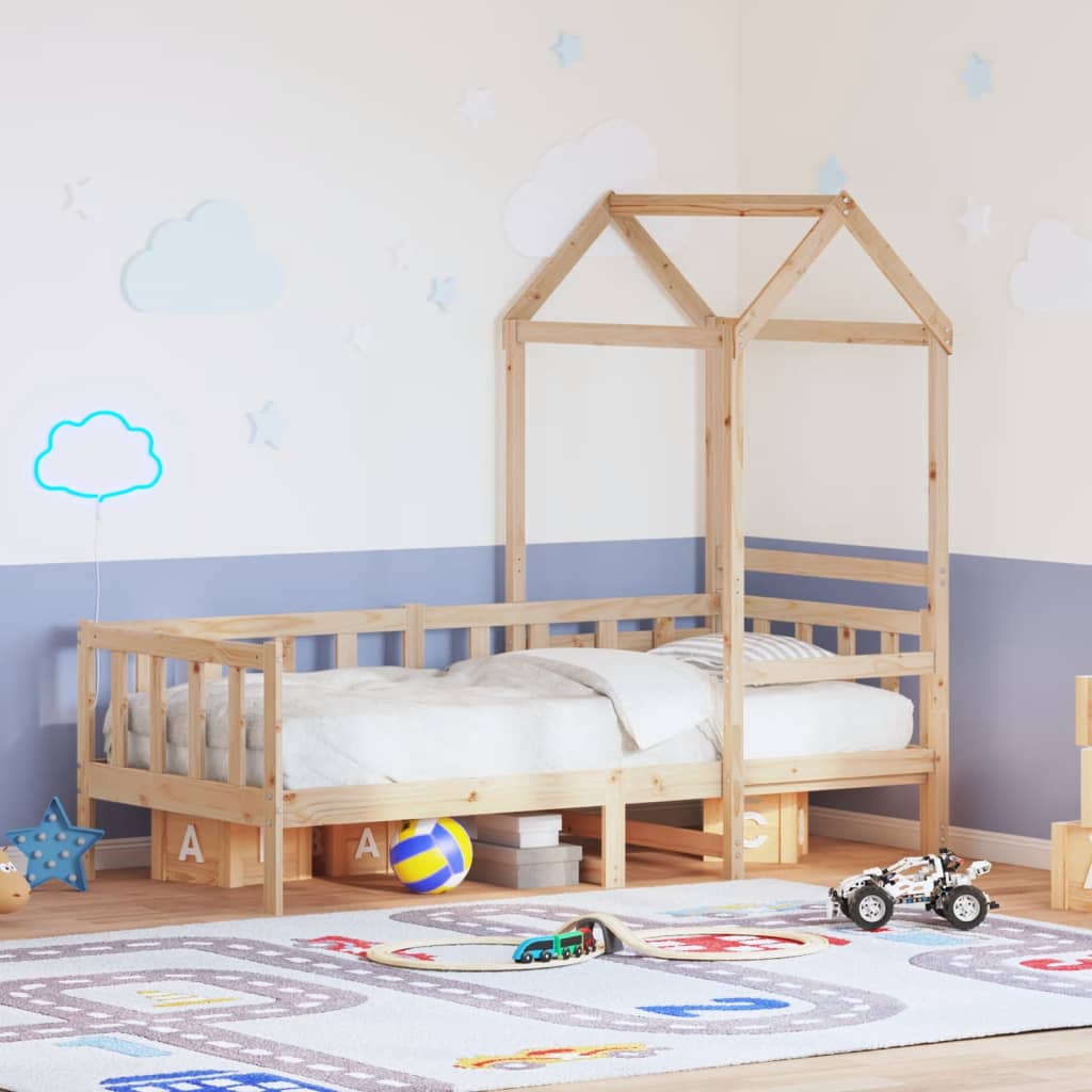 Dagseng med tak 90x200 cm heltre furu