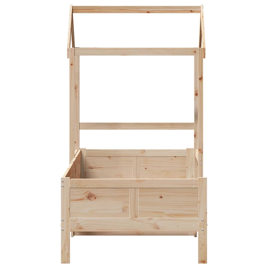 Dagseng med tak 80x200 cm heltre furu
