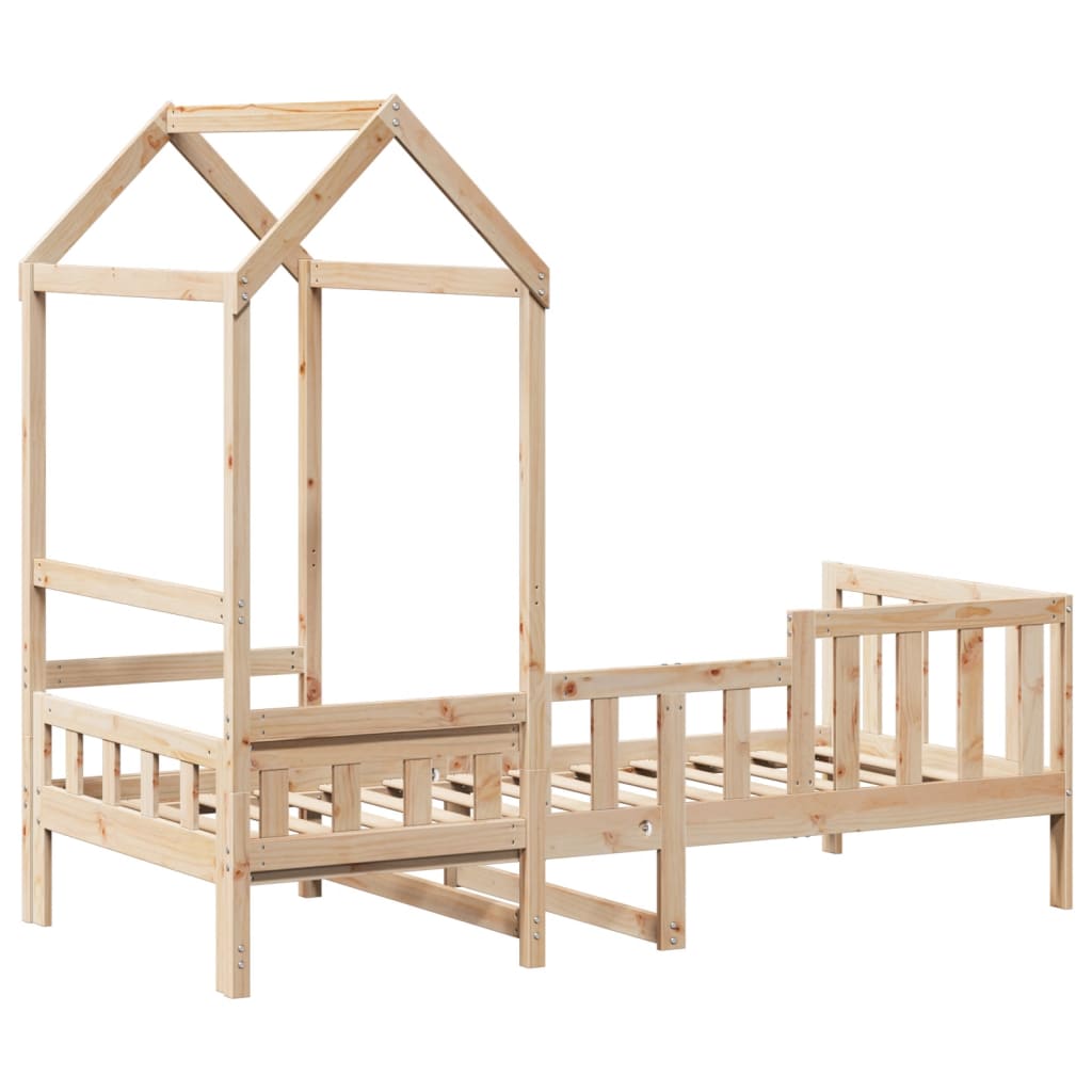 Dagseng med tak 90x200 cm heltre furu