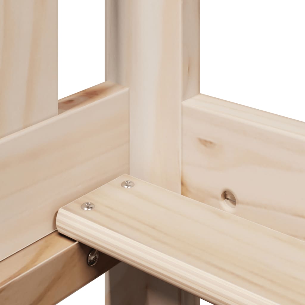 Dagseng med tak 90x200 cm heltre furu