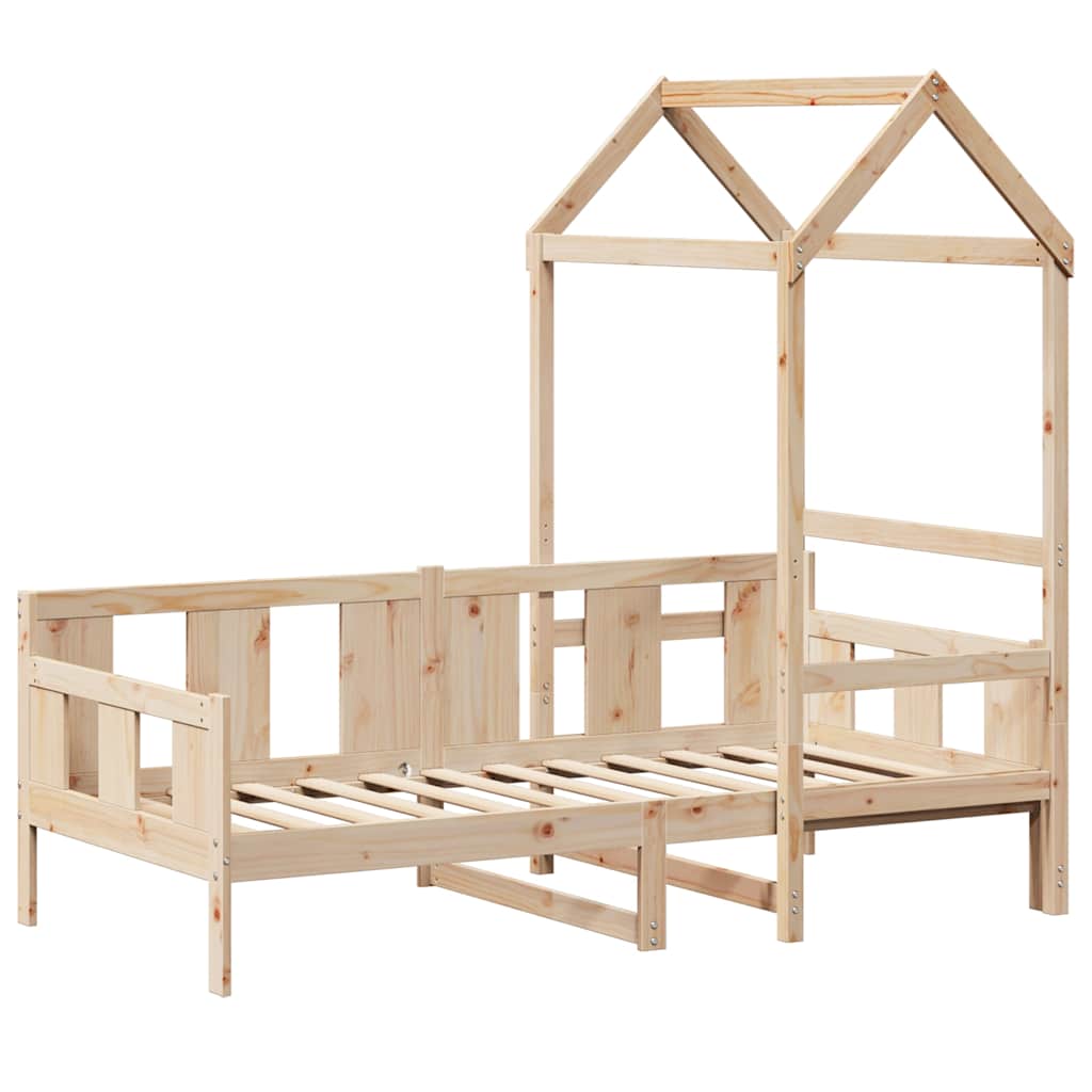 Dagseng med tak 80x200 cm heltre furu