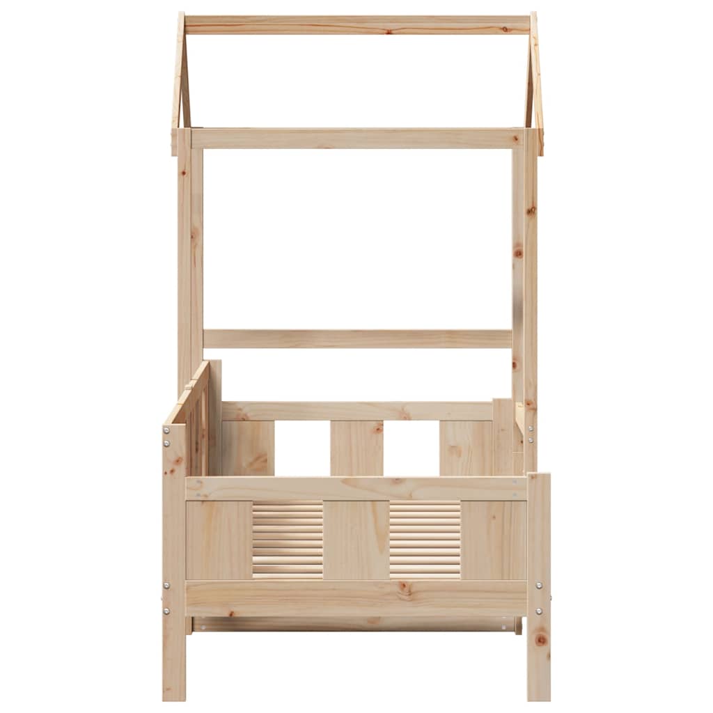 Dagseng med tak 80x200 cm heltre furu