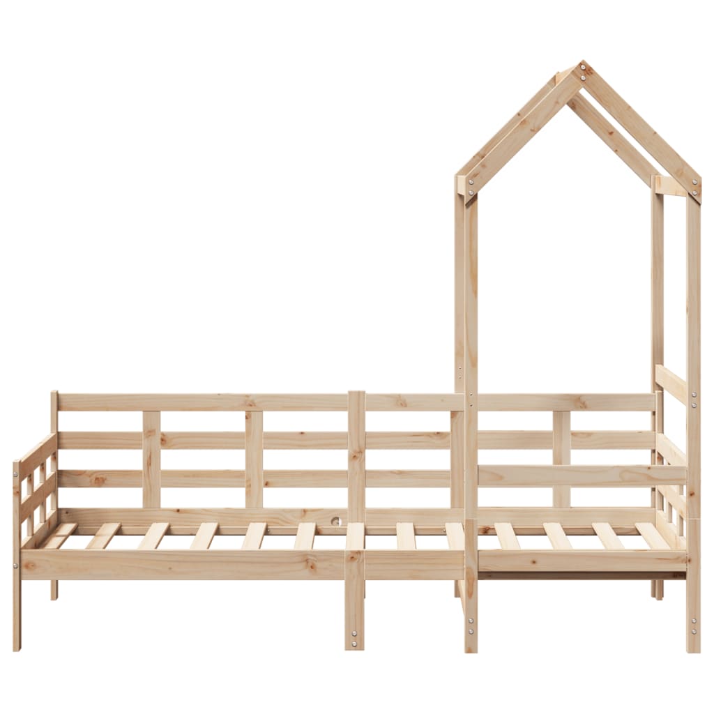Dagseng med tak 80x200 cm heltre furu