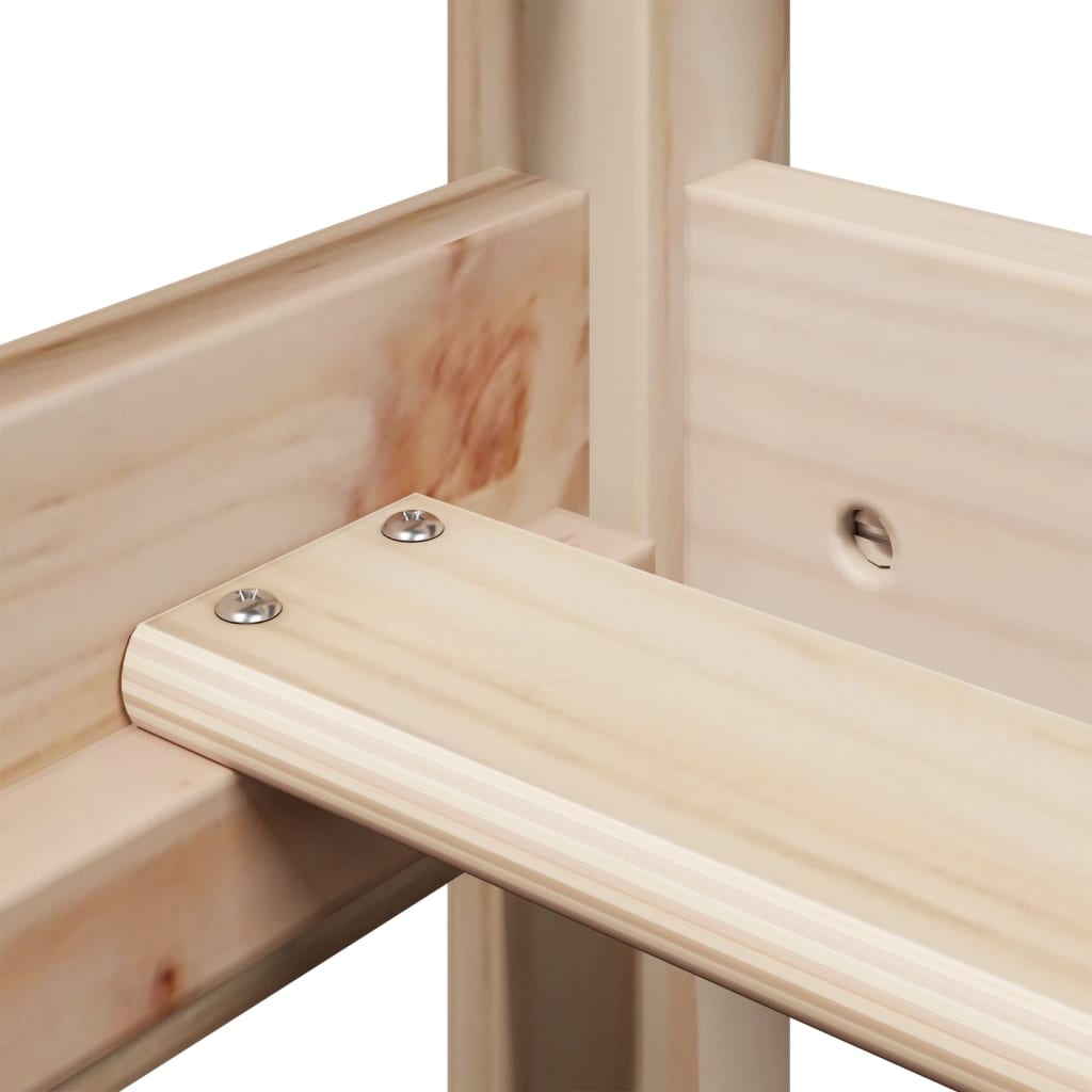 Dagseng med tak 90x190 cm heltre furu