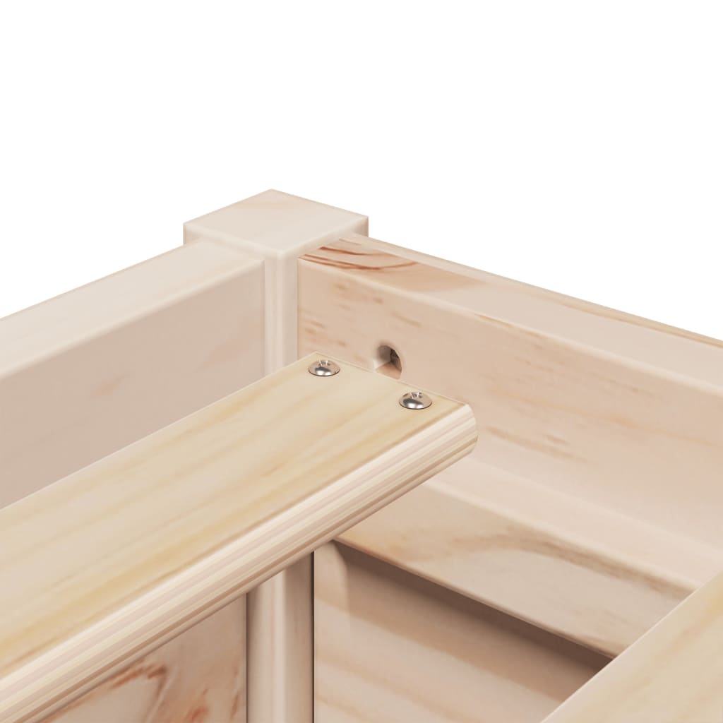 Sengeramme uten madrass 140x190 cm heltre furu