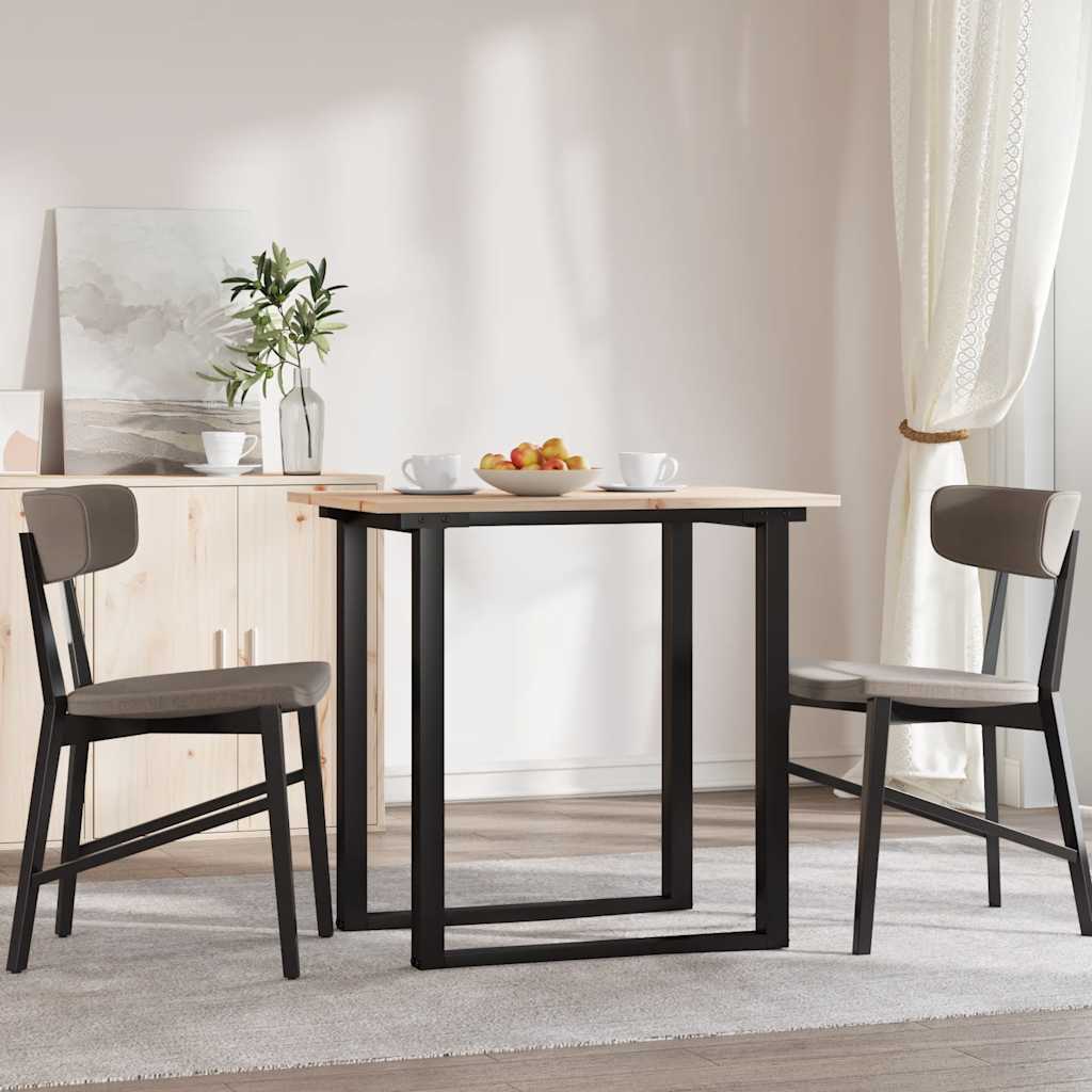 Bordplate 80x50x1,7 cm rektangulær heltre furu