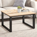 Bordplater 2 stk 80x40x1,7 cm rektangulær heltre furu