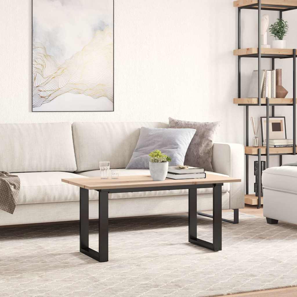Bordplate 100x50x1,7 cm rektangulær heltre akasie