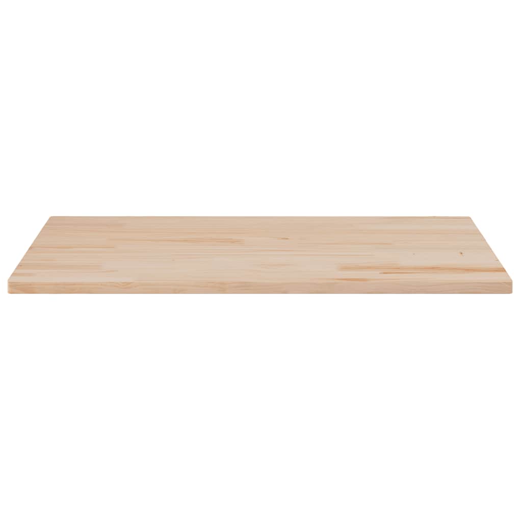Bordplater 4 stk 100x50x1,7 cm rektangulær heltre furu vidaXL