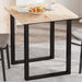 Bordplater 2 stk 70x35x2,5 cm rektangulær heltre furu