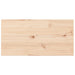 Bordplater 2 stk 80x40x2,5 cm rektangulær heltre furu