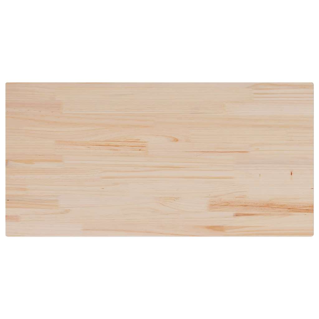Bordplate 100x50x2,5 cm rektangulær heltre bøketre