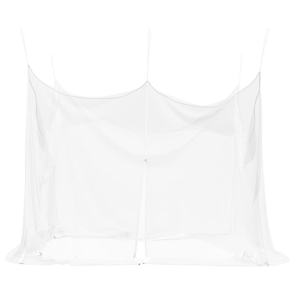 Myggnett for innendørs utendørs 156 netting hvit 300x300x250 cm