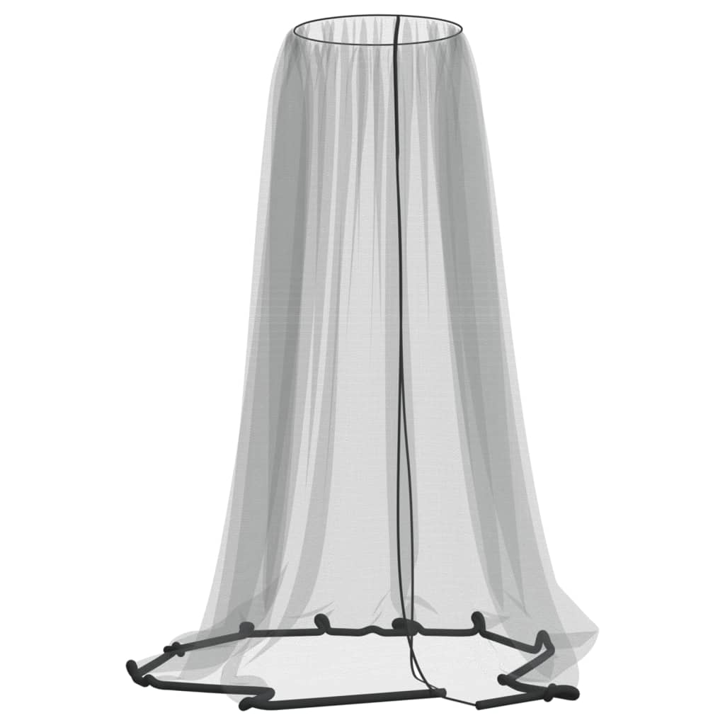 Myggnett for paraply 220 netting svart Φ300x230 cm